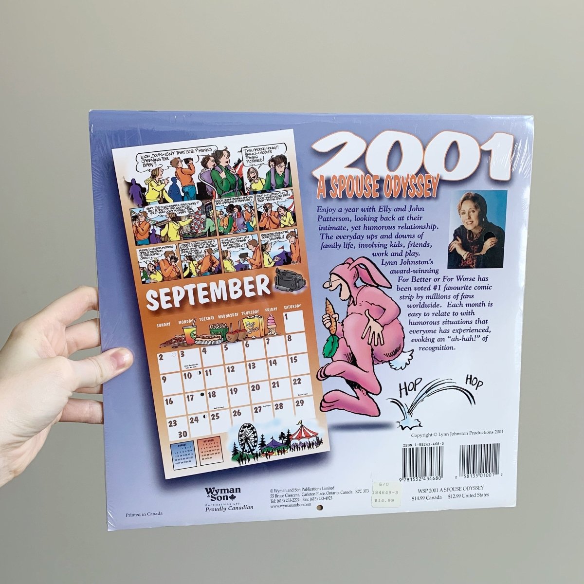 2001 For Better Or For Worse Calendar Cartoon A Spouse Odyssey Vintage - Memorabilia - ThrowbackBuys - NostalgicEpisodes