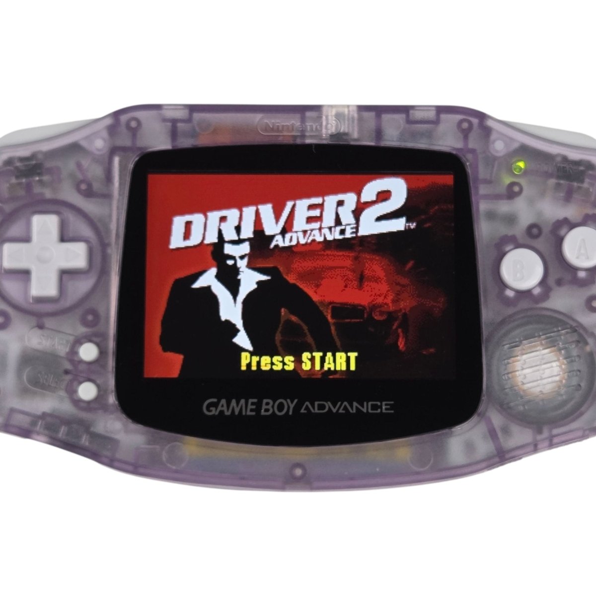 2001 - Game Boy Advance: AGB - 001 w/ IPS LCD + Driver 2 - Handheld Consoles - ThrowbackBuys - A N E 1 Stop Shop