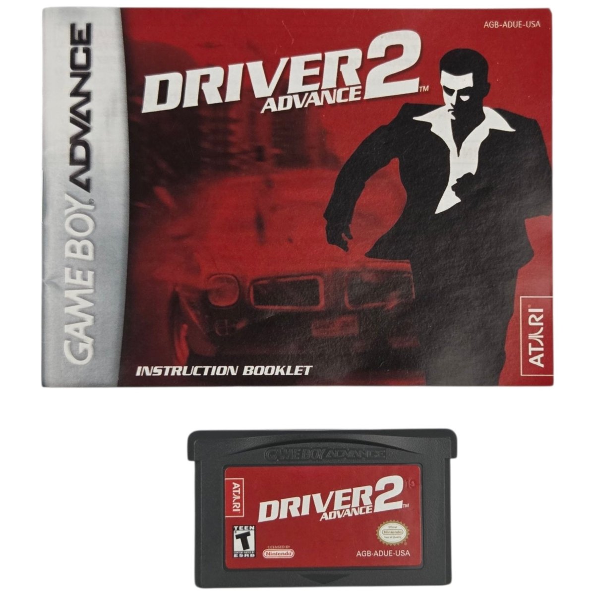 2001 - Game Boy Advance: AGB - 001 w/ IPS LCD + Driver 2 - Handheld Consoles - ThrowbackBuys - A N E 1 Stop Shop