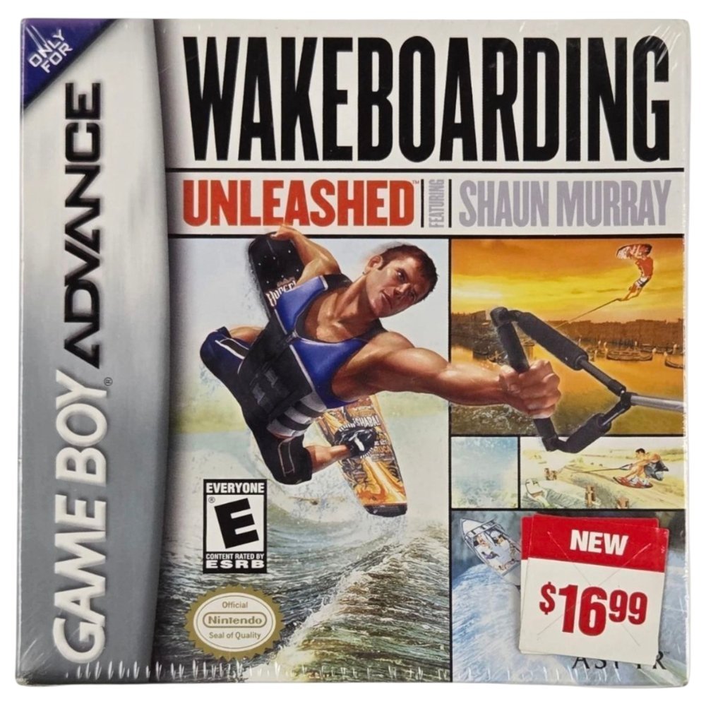 2001 - Game Boy Advance: Wakeboarding Unleashed feat. Shaun Murray - RARE - Video Games - ThrowbackBuys - A N E 1 Stop Shop