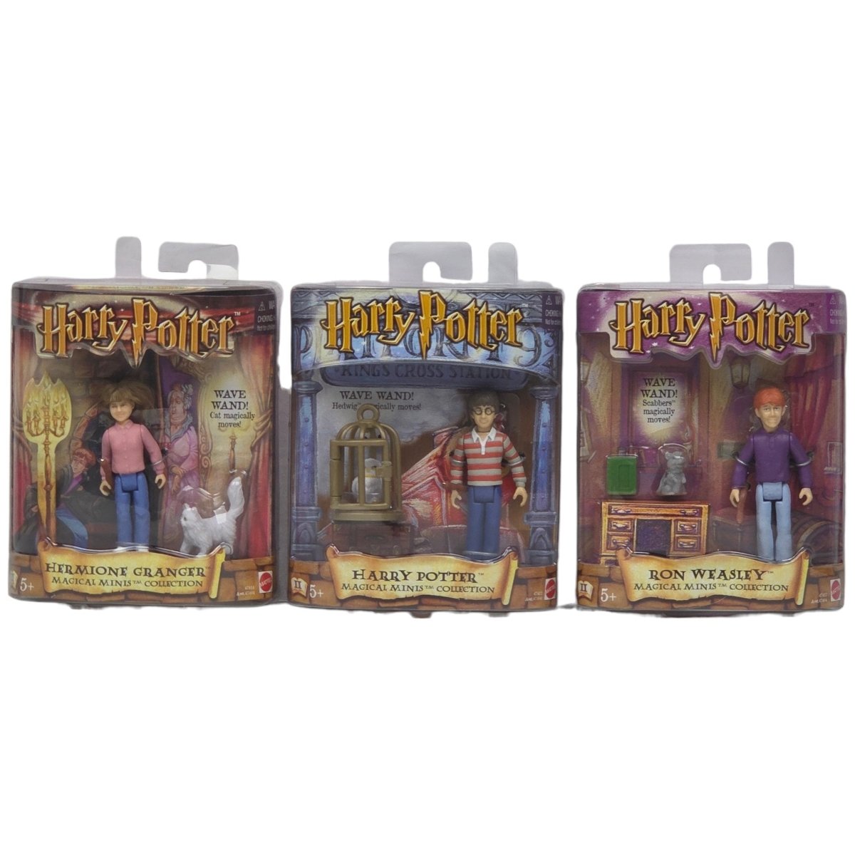 2001 - Harry Potter Magical Minis Collection Hagrid, Ron, Dumbledore & More Mattel - Action Figures & Collectibles - ThrowbackBuys - A N E 1 Stop Shop