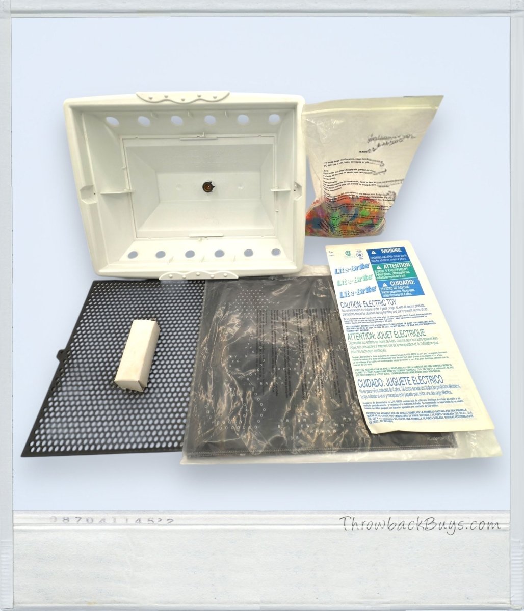 2001 - Hasbro Lite Brite w/Power Pegs - RARE - Collectible Toys - ThrowbackBuys - ThrowbackBuys