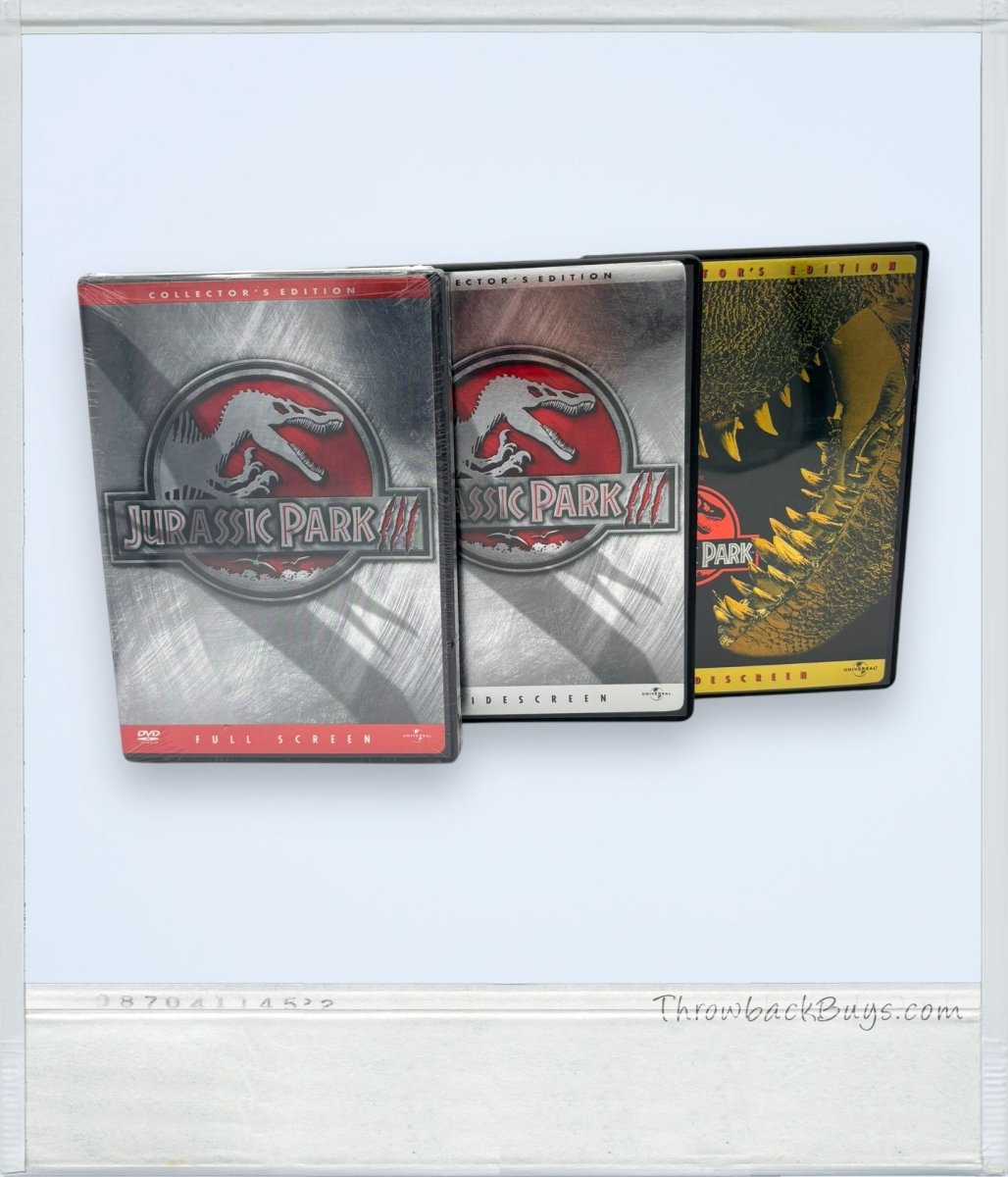 2001 - Jurassic Park DVD Set - DVD - ThrowbackBuys - ThrowbackBuys