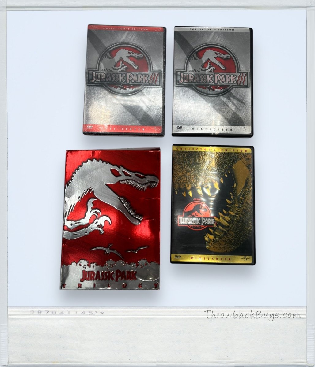 2001 - Jurassic Park DVD Set - DVD - ThrowbackBuys - ThrowbackBuys
