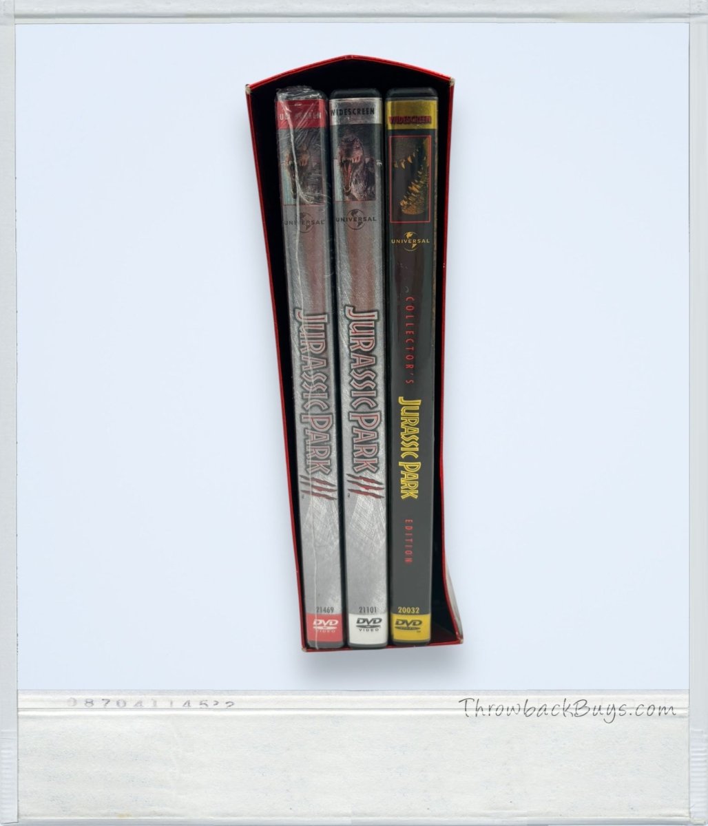 2001 - Jurassic Park DVD Set - DVD - ThrowbackBuys - ThrowbackBuys