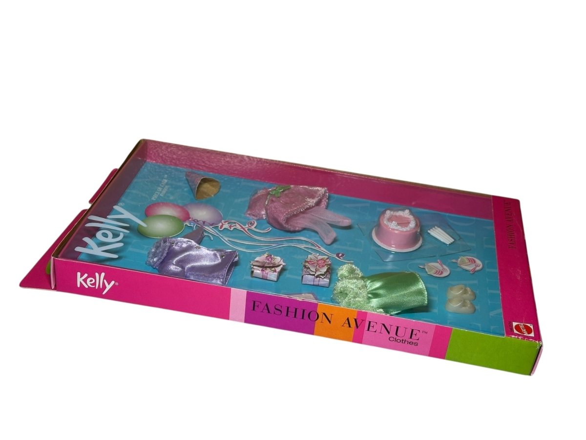 2001 KELLY “PIECE OF CAKE” BIRTHDAY PARTY BARBIE MATTEL OUTFIT 29527 0980 - Dolls - ThrowbackBuys - Abunnysvintageco