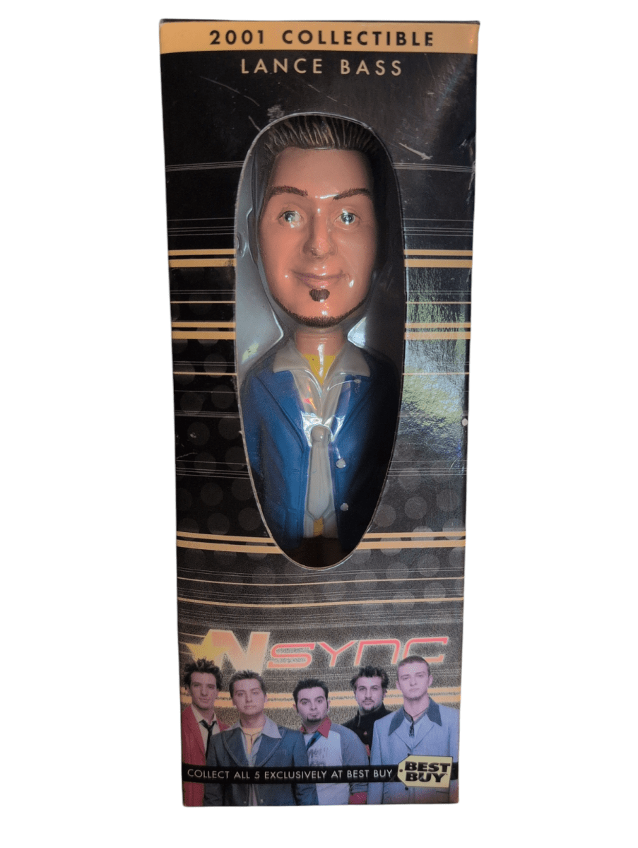 2001 Lance Bass NSYNC Best Buy Collectible Figure - Collectible Toys - ThrowbackBuys - Shiznit