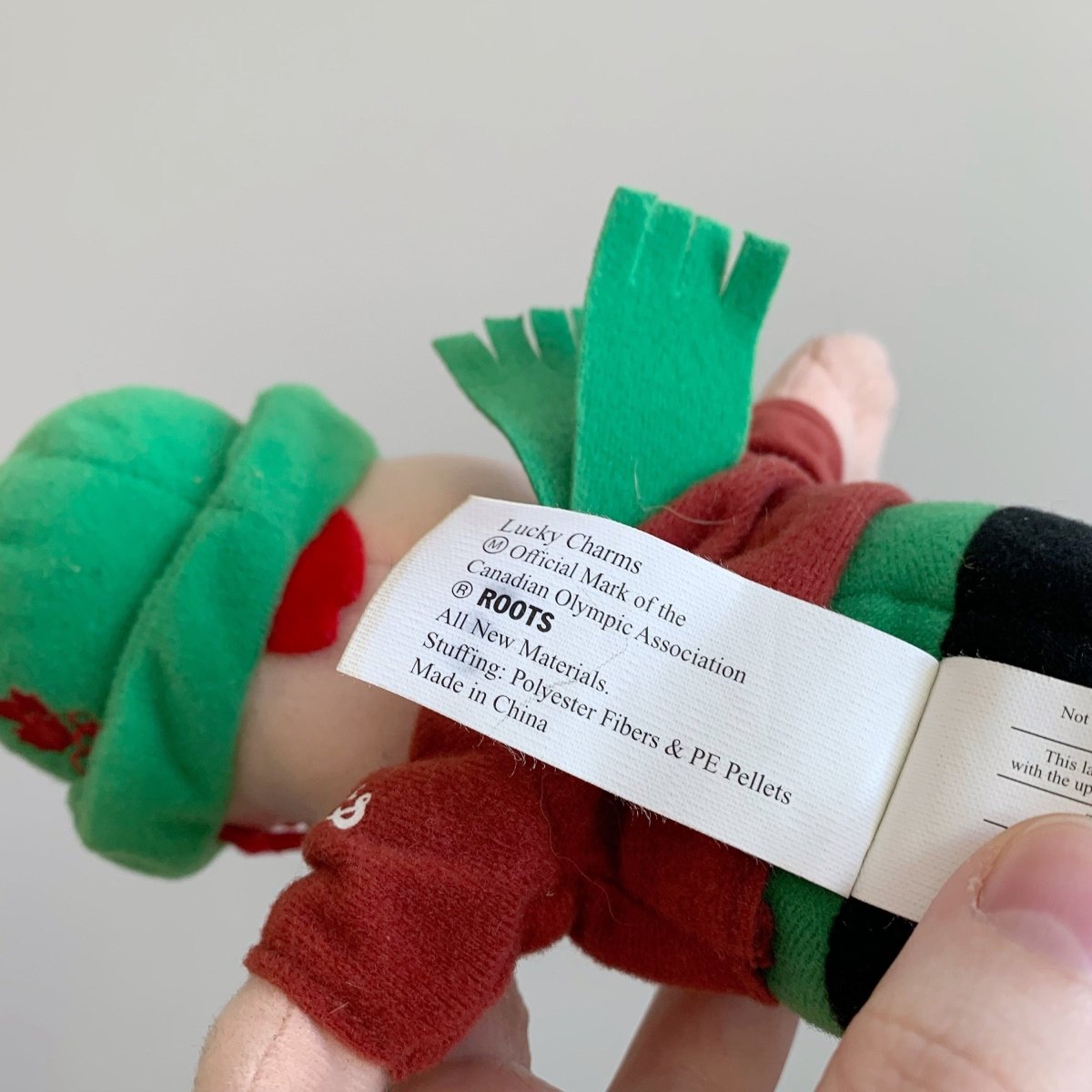 2001 Lucky Charms Canada Olympics Plush Vintage - Memorabilia - ThrowbackBuys - NostalgicEpisodes
