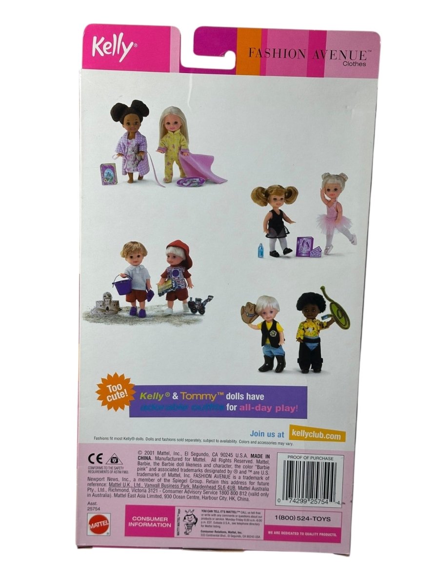 2001 Mattel Kelly Fashion Avenue - Bedtime Stories Fashion - Dolls - ThrowbackBuys - Abunnysvintageco