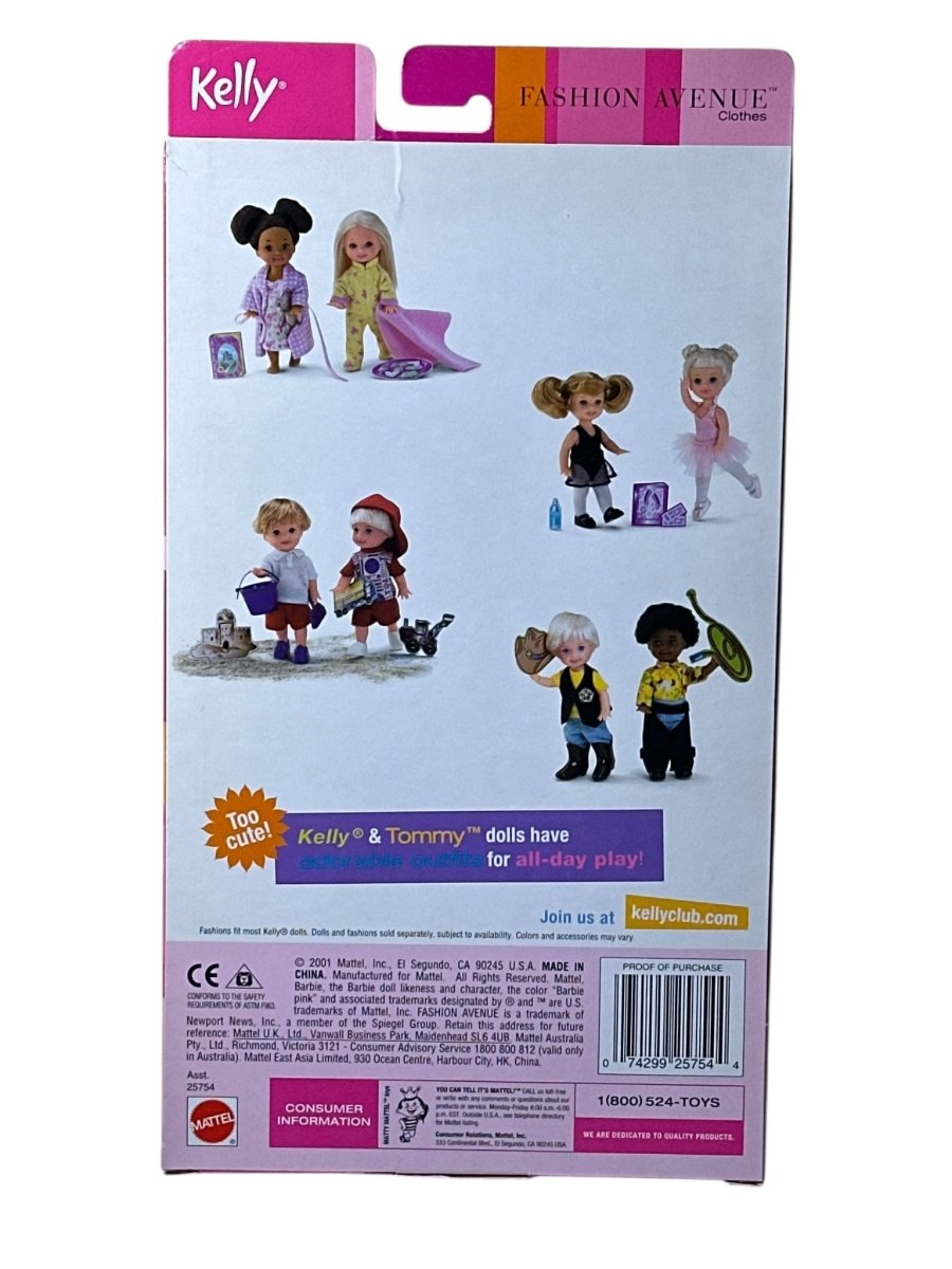 2001 Mattel Kelly Fashion Avenue - Sweet Ballerina Fashion Asst. 25754 - Dolls - ThrowbackBuys - Abunnysvintageco