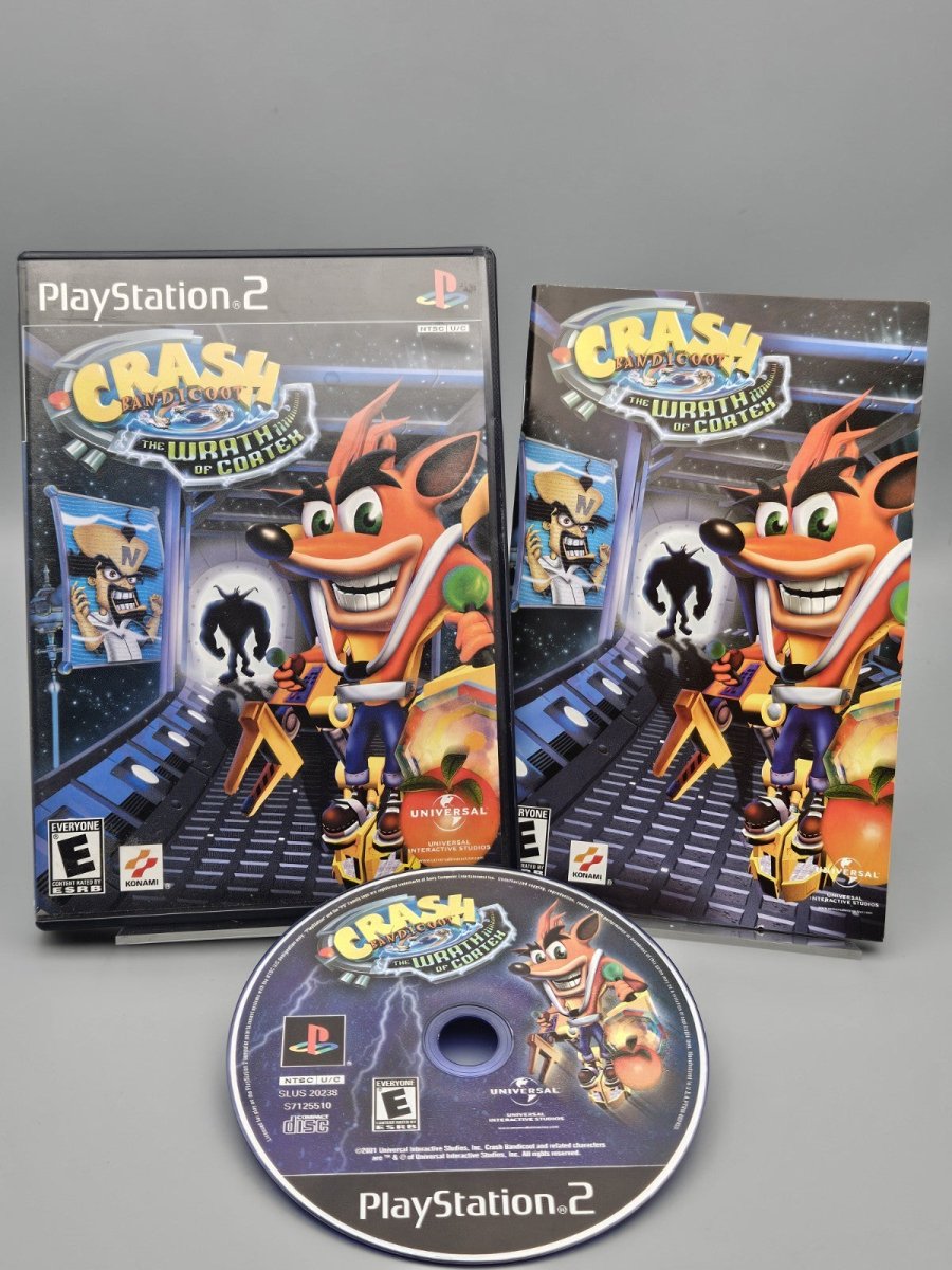 2001 – PlayStation 2: Crash Bandicoot The Wrath of Cortex - Video Games - ThrowbackBuys - Pinnaclecollectibles