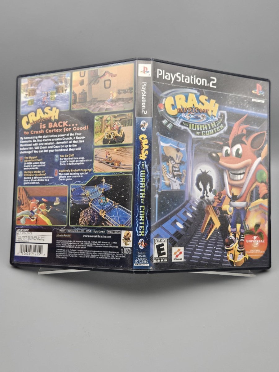 2001 – PlayStation 2: Crash Bandicoot The Wrath of Cortex - Video Games - ThrowbackBuys - Pinnaclecollectibles