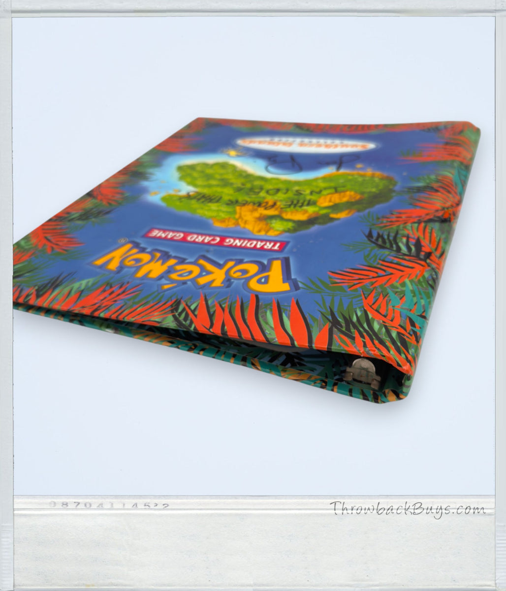 2001 – Pokemon: Southern Islands Collection Card Binder, Jason Paige Autographed – RARE - Trading Cards - ThrowbackBuys - ThrowbackBuys