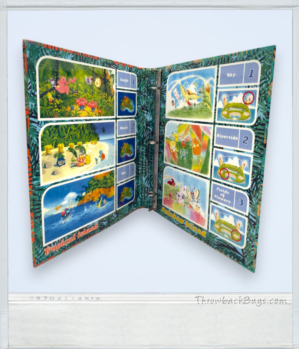 pokemon cards island set 2001 – Pokemon: Southern Islands Collection Card Binder, Jason Paige Autographed – RARE