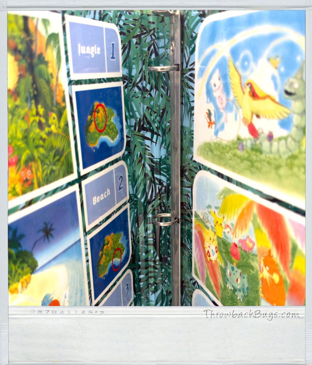 2001 – Pokemon: Southern Islands Collection Card Binder, Jason Paige Autographed – RARE - Trading Cards - ThrowbackBuys - ThrowbackBuys