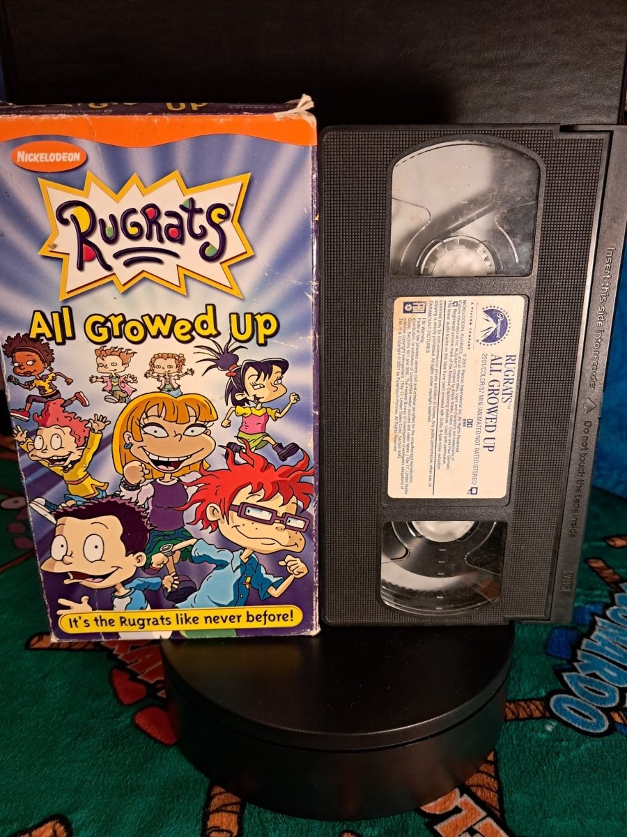 2001 - Rugrats All Growed Up VHS BLACK TAPE - VHS - ThrowbackBuys - Retrotoyz&gamez87