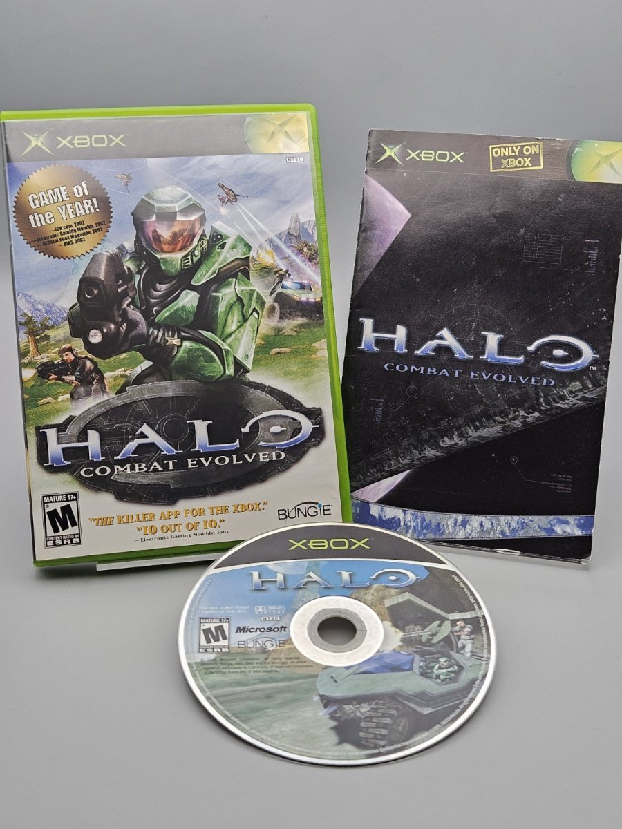 2001 – Xbox: Halo Combat Evolved - Video Games - ThrowbackBuys - Pinnaclecollectibles