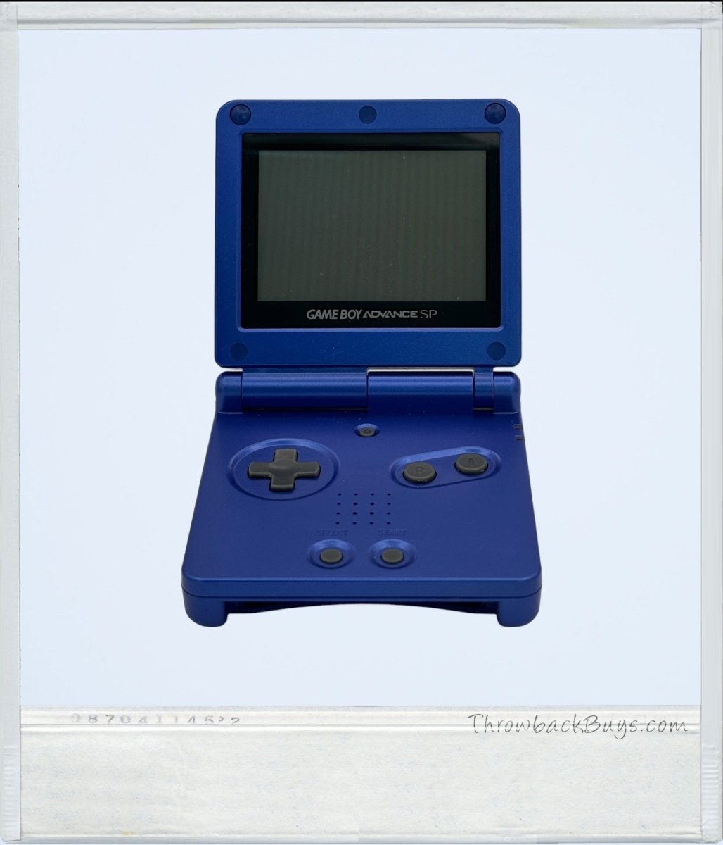 2002 - Gameboy Advance SP x SpongeBob Squarepants Game Bundle - Handheld Consoles - ThrowbackBuys - ThrowbackBuys