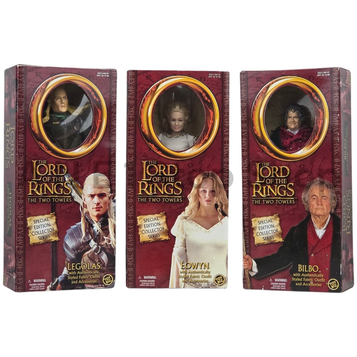 2002 - Lord of the Rings The Two Towers 12" Figures Legolas, Bilbo & Eowyn Toy Biz - Action Figures & Collectibles - ThrowbackBuys - A N E 1 Stop Shop