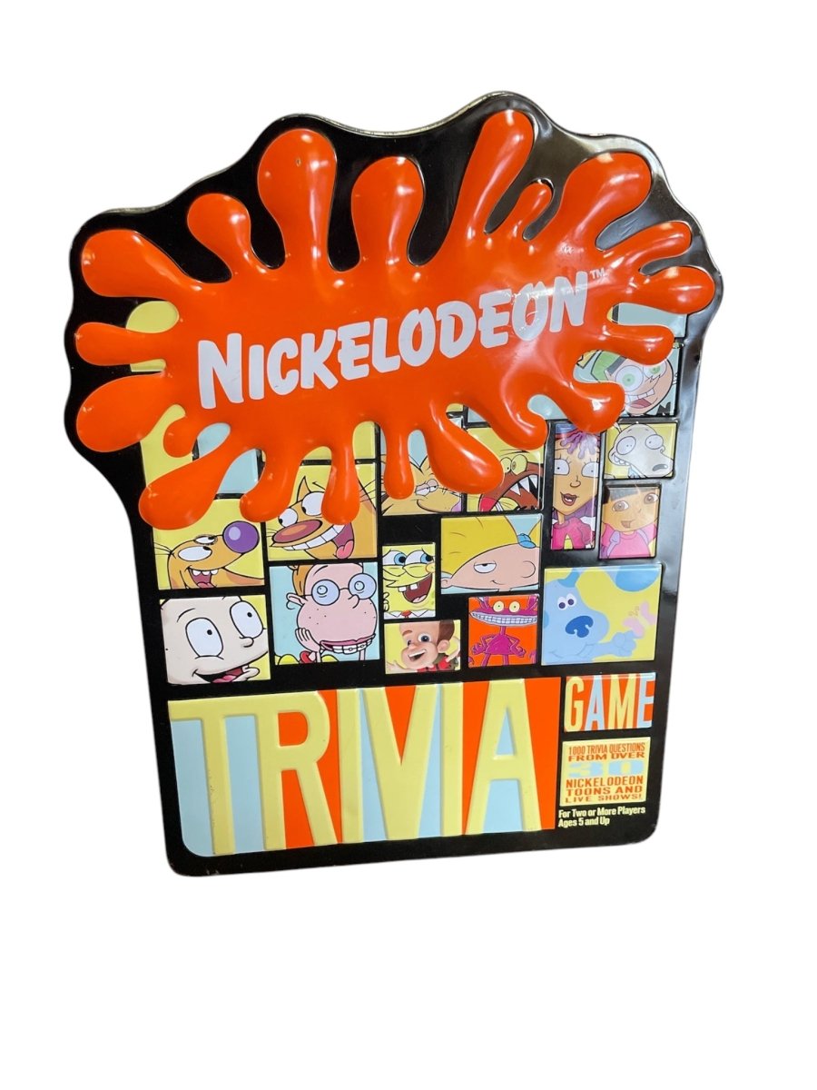 2002 Nickelodeon Trivia Game - Board Games - ThrowbackBuys - Shiznit