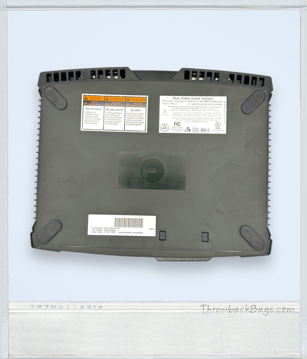 2002 - Original Xbox - Home Game Consoles - ThrowbackBuys - ThrowbackBuys