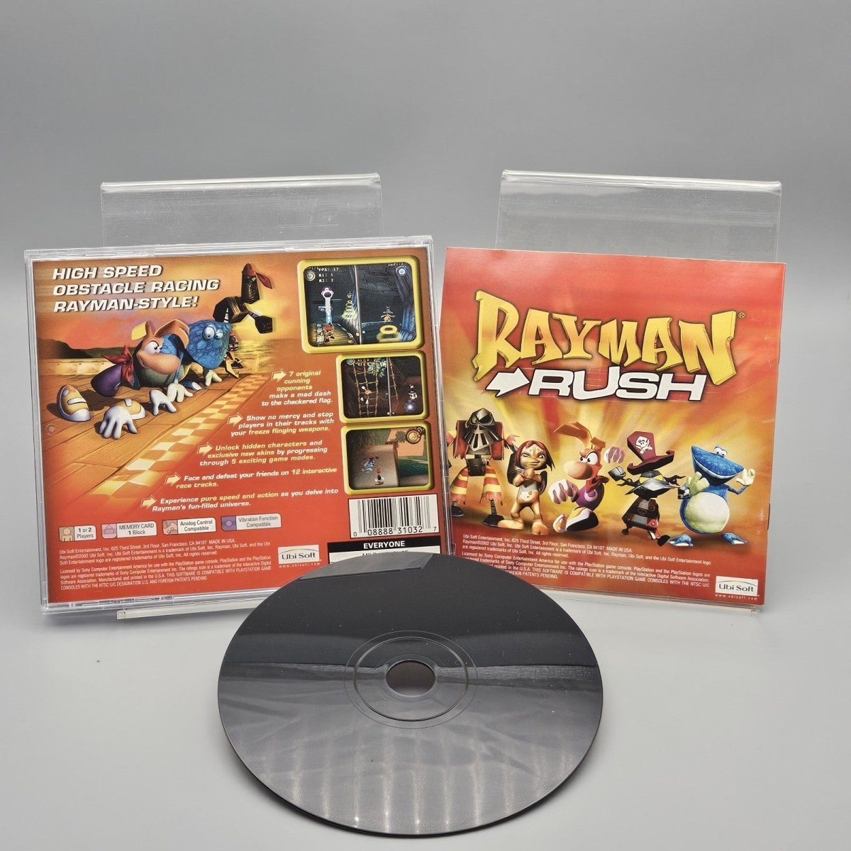 2002 – PlayStation 1: Rayman Rush - Video Games - ThrowbackBuys - Pinnaclecollectibles