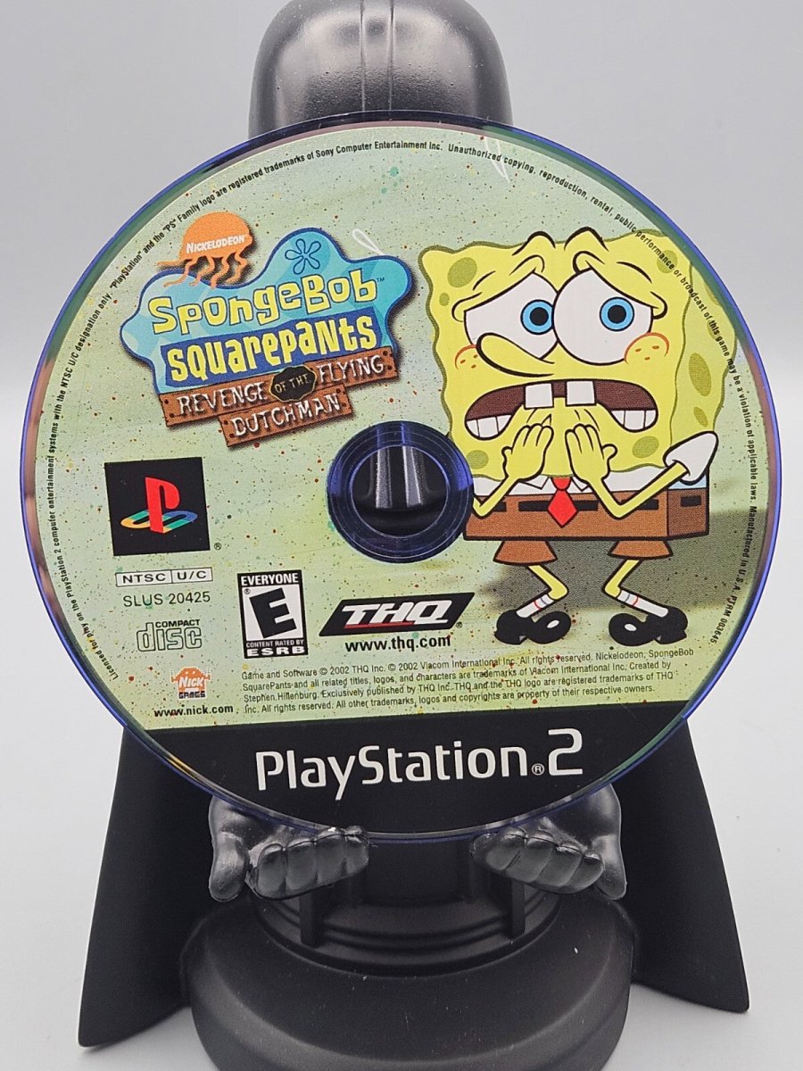 2002 – PlayStation 2: SpongeBob SquarePants Revenge of the Flying Dutchman - Video Games - ThrowbackBuys - Pinnaclecollectibles