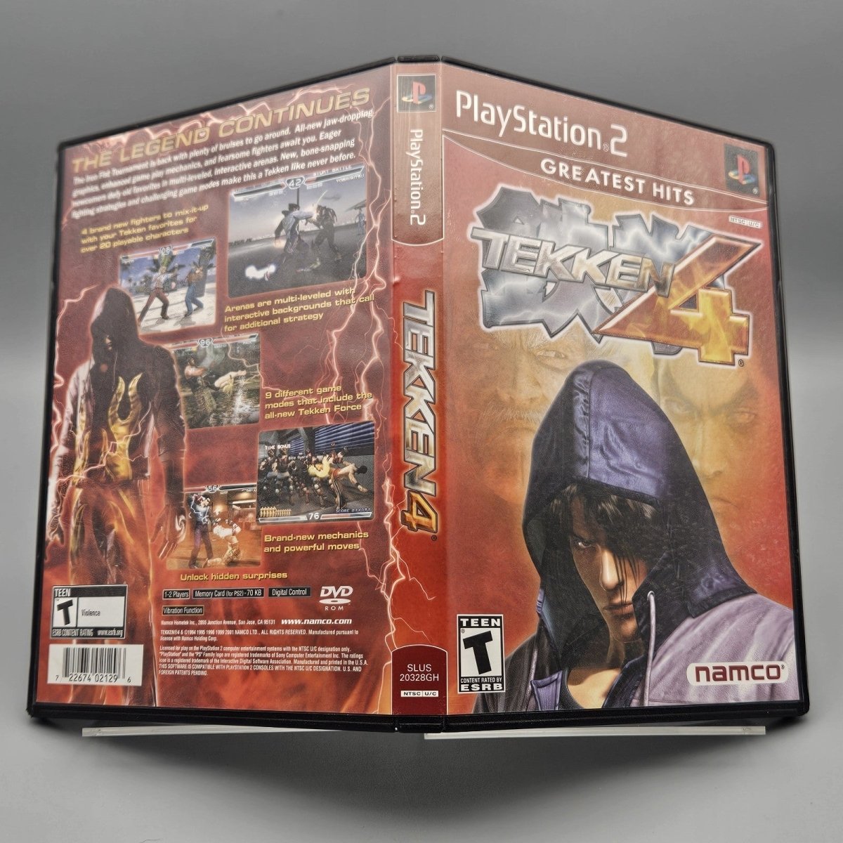 2002 – PlayStation 2: Tekken 4 - Video Games - ThrowbackBuys - Pinnaclecollectibles