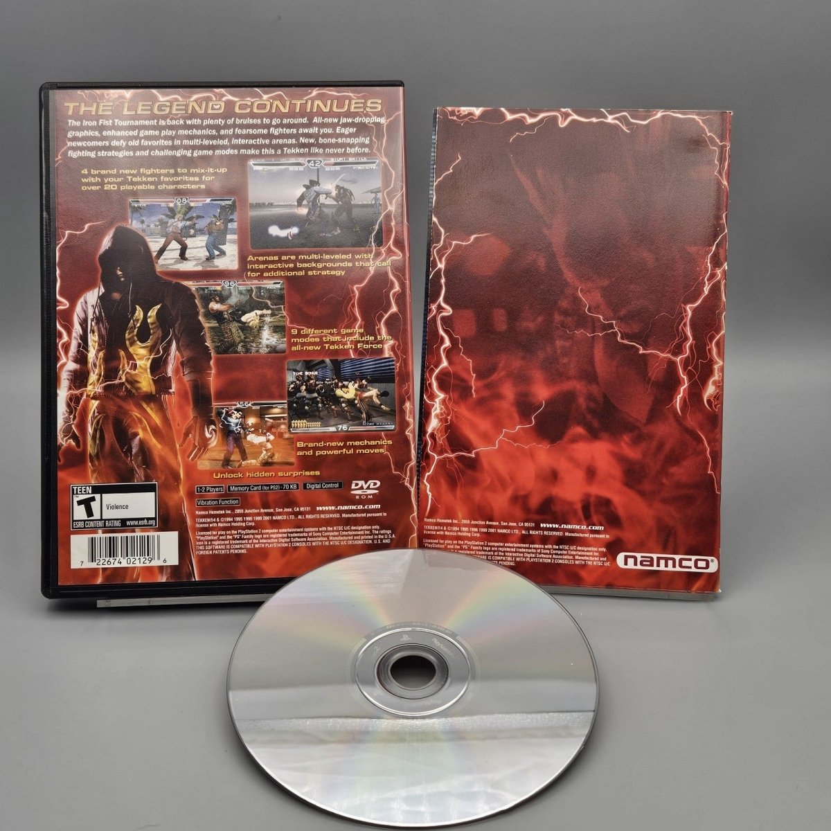 2002 – PlayStation 2: Tekken 4 - Video Games - ThrowbackBuys - Pinnaclecollectibles