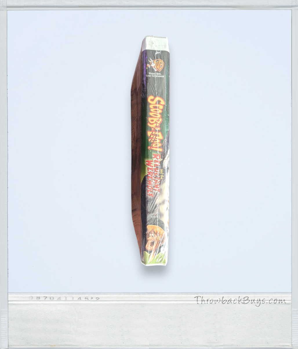 2002 - Scooby - Doo & The Reluctant Werewolf, VHS (Sealed) - VHS - ThrowbackBuys - Slaqr Retro Gaming & Collectibles