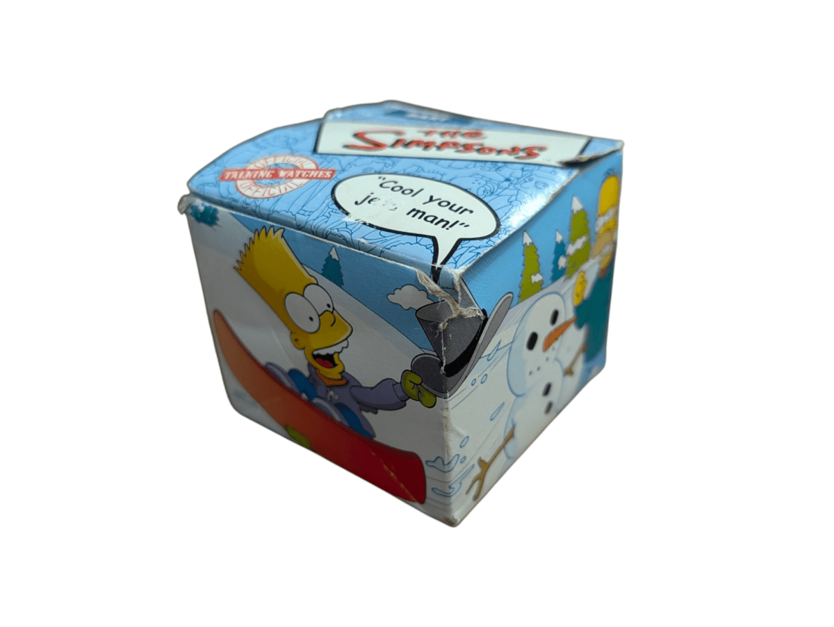 2002 Simpsons Watch - Bart Snowboarding - Watches - ThrowbackBuys - Shiznit