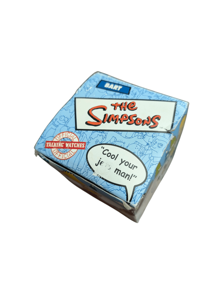 2002 Simpsons Watch - Bart Snowboarding - Watches - ThrowbackBuys - Shiznit