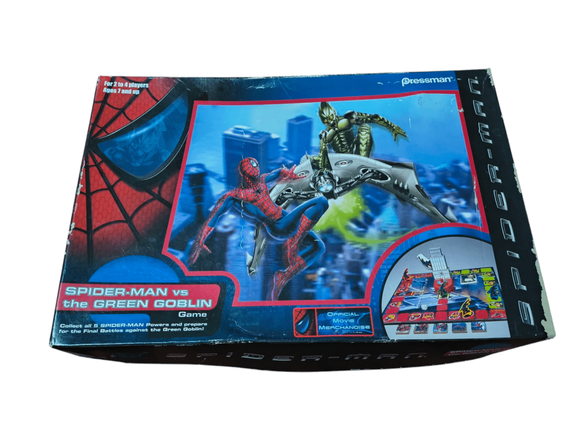 2002 Spider - Man vs The Green Goblin Board Game (CIB) - Board Games - ThrowbackBuys - Shiznit