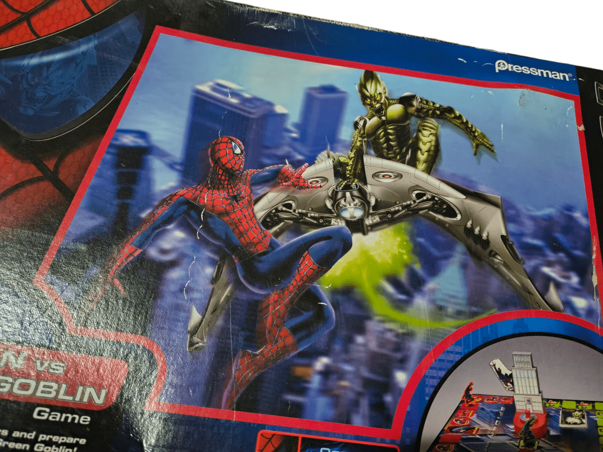 2002 Spider - Man vs The Green Goblin Board Game (CIB) - Board Games - ThrowbackBuys - Shiznit