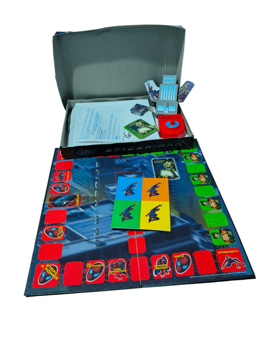 2002 Spider - Man vs The Green Goblin Board Game (CIB) - Board Games - ThrowbackBuys - Shiznit