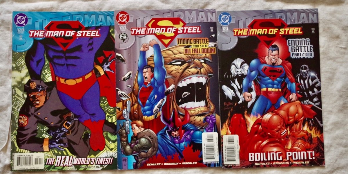 2002 The Man of Steel issues 129 thru 131 - Comics - ThrowbackBuys - Our Time Warp