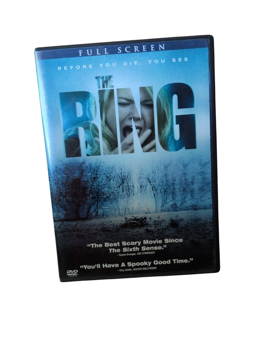 2002 The Ring Horror DVD - DVD - ThrowbackBuys -Shiznit