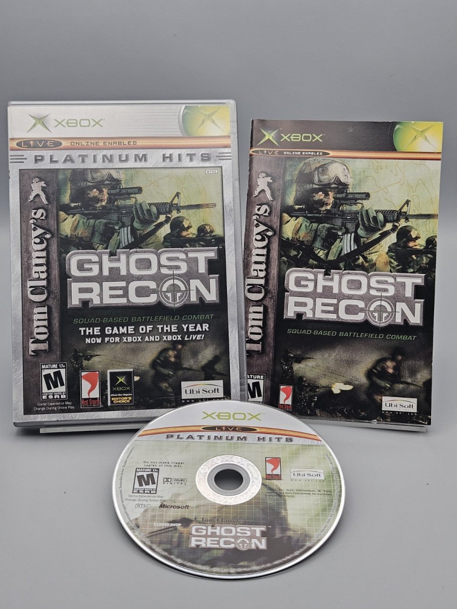 2002 – Xbox: Tom Clancy's Ghost Recon - Video Games - ThrowbackBuys - Pinnaclecollectibles