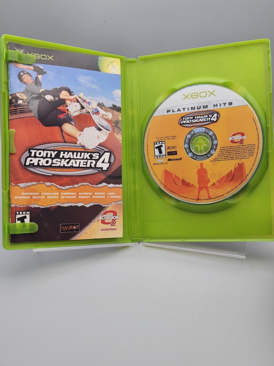 2002 – Xbox: Tony Hawk's Pro Skater 4 - Video Games - ThrowbackBuys - Pinnaclecollectibles