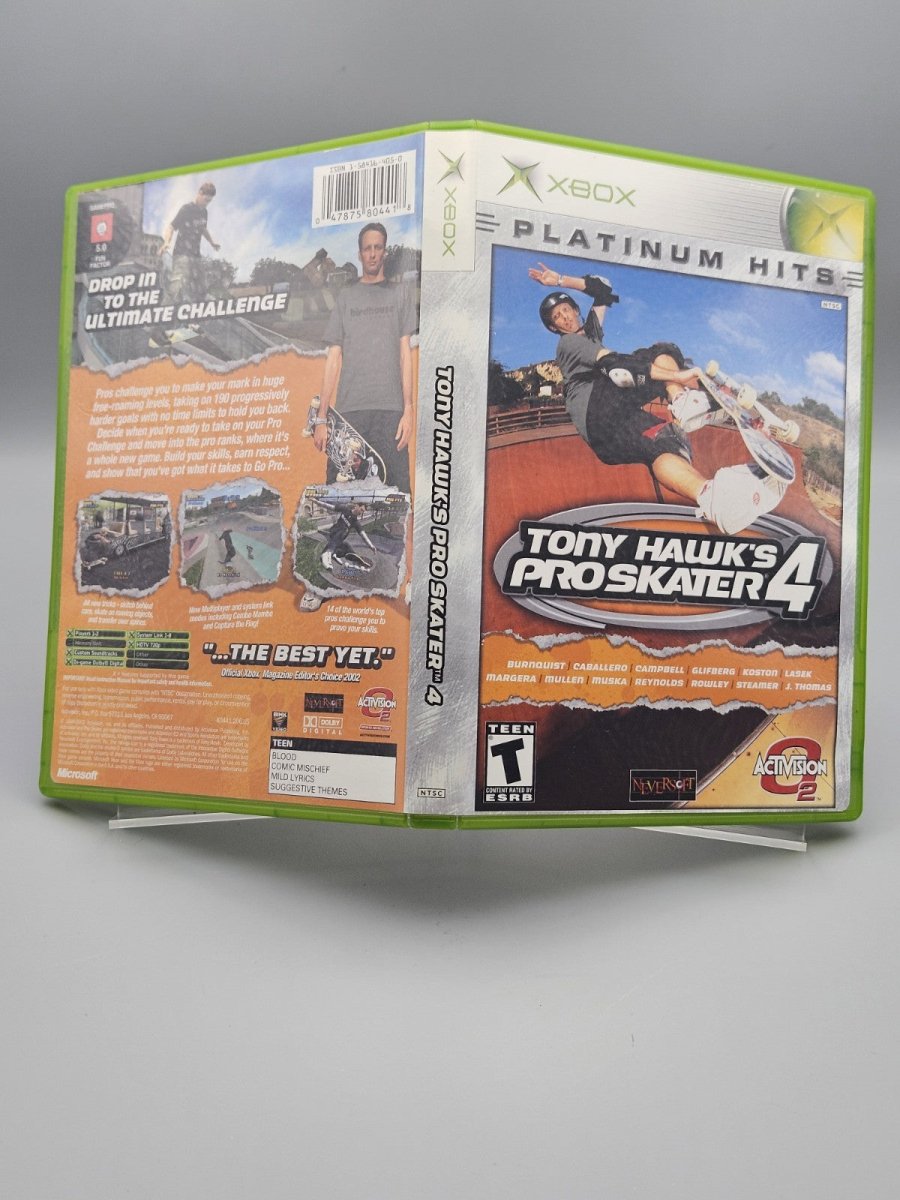 2002 – Xbox: Tony Hawk's Pro Skater 4 - Video Games - ThrowbackBuys - Pinnaclecollectibles
