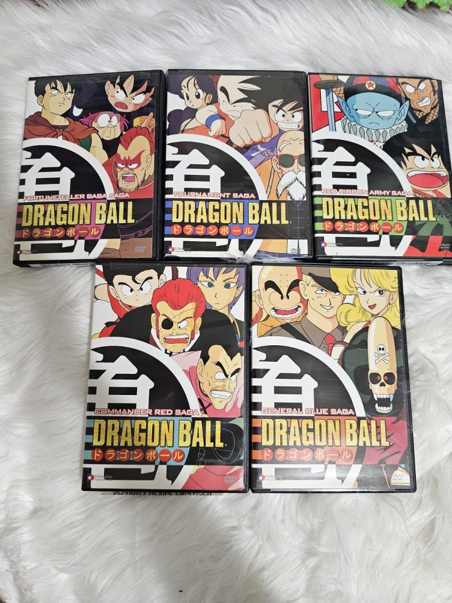2003 - Dragon Ball: Tournament Saga, Red Saga, Army Saga, Blue Saga, Babba Anime - DVD - ThrowbackBuys - The Thrifty Gypsyy Shop