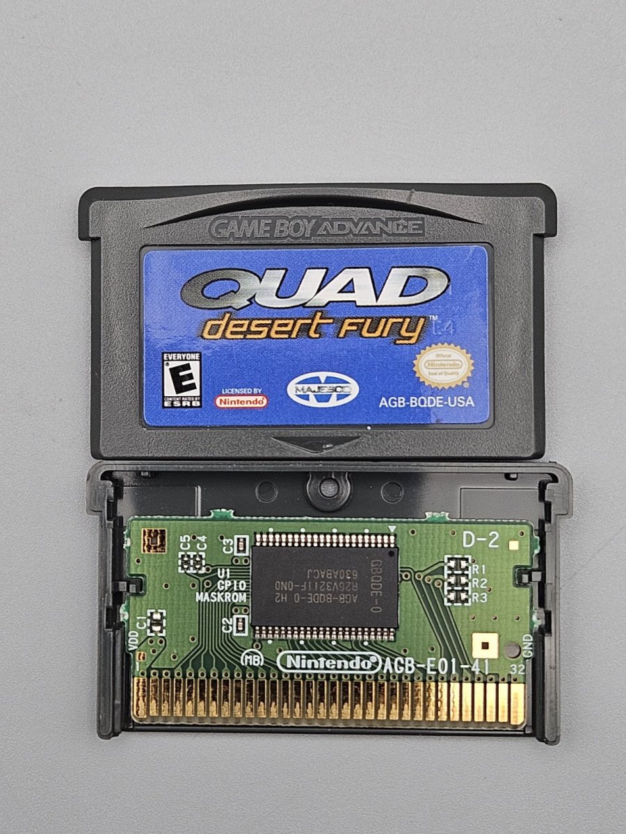 2003 – Game Boy Advance: Quad Desert Fury - Video Games - ThrowbackBuys - Pinnaclecollectibles