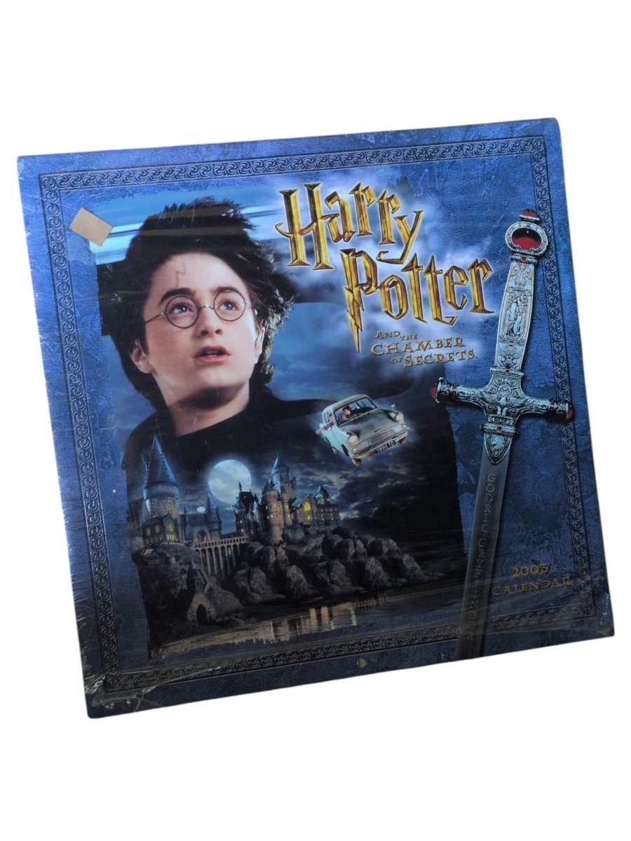2003 Harry Potter & The Chamber of Secrets Calendar - Paper Goods - ThrowbackBuys -Shiznit