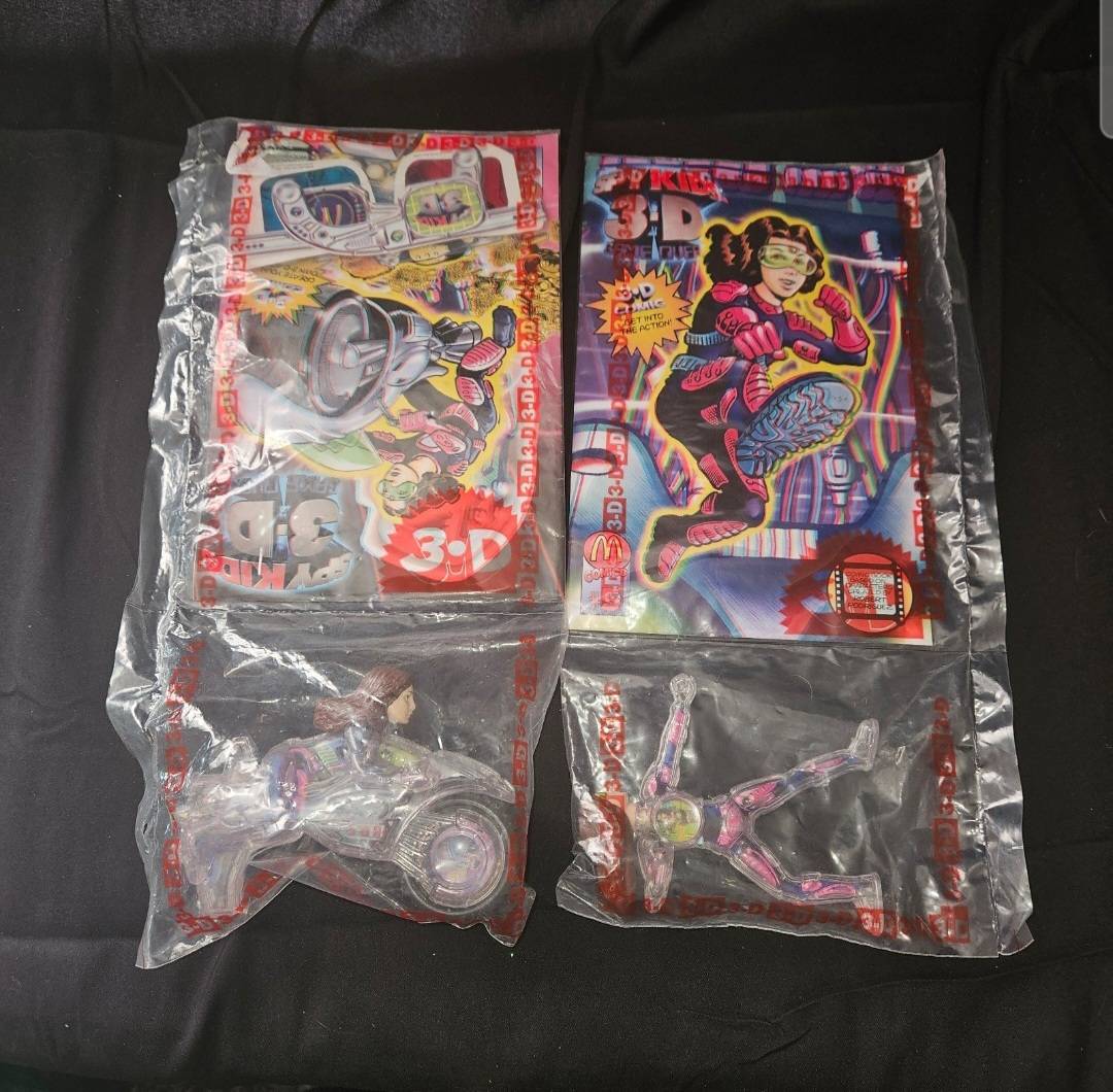 2003 Mcdonald's Spy Kids Game Over Sealed Comic & Toys - Collectible Toys - ThrowbackBuys - Cloy's Creativity