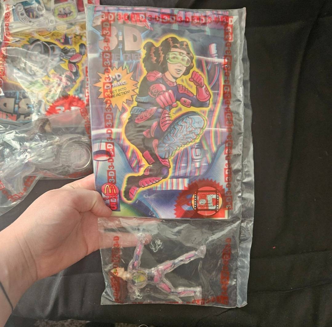2003 Mcdonald's Spy Kids Game Over Sealed Comic & Toys - Collectible Toys - ThrowbackBuys - Cloy's Creativity