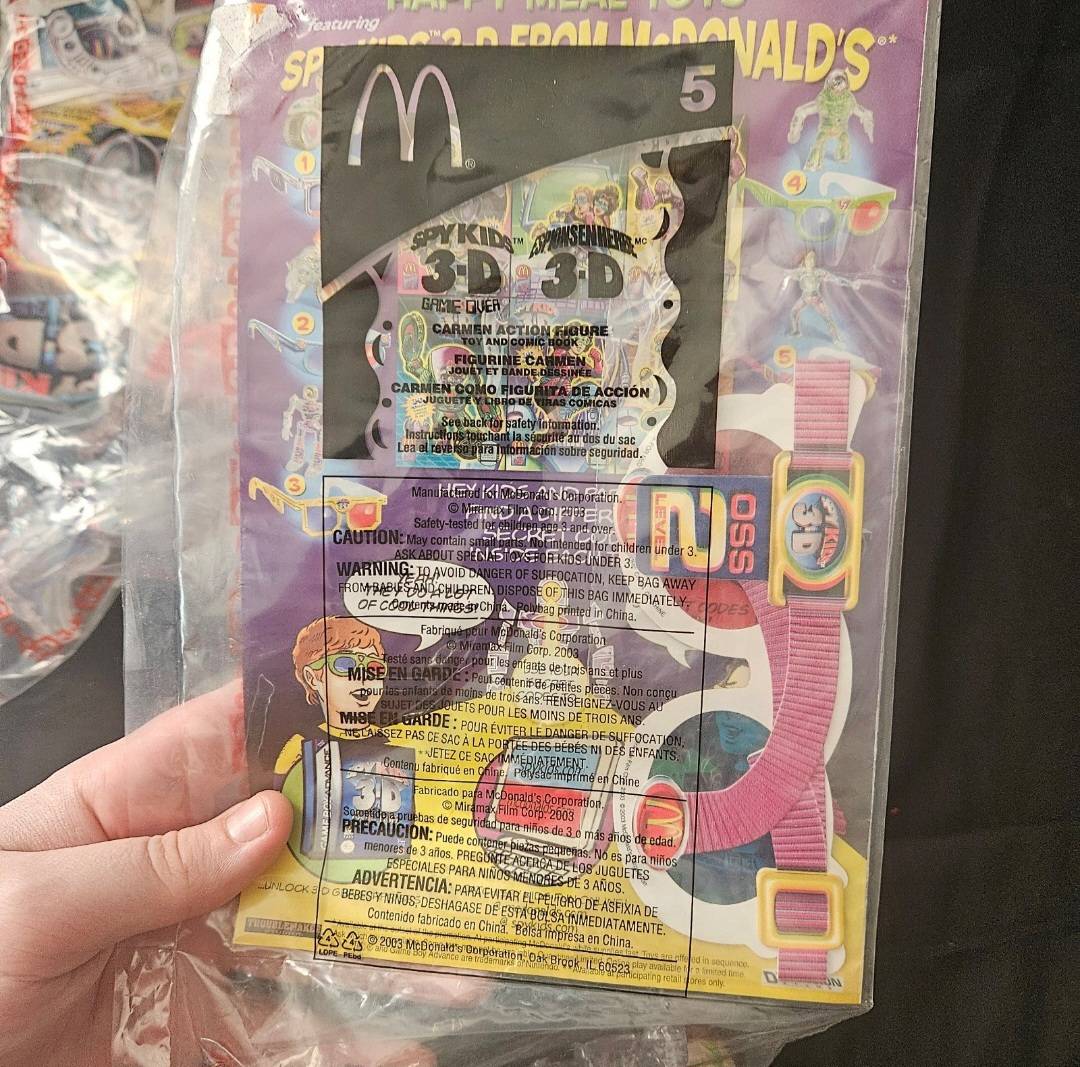 2003 Mcdonald's Spy Kids Game Over Sealed Comic & Toys - Collectible Toys - ThrowbackBuys - Cloy's Creativity
