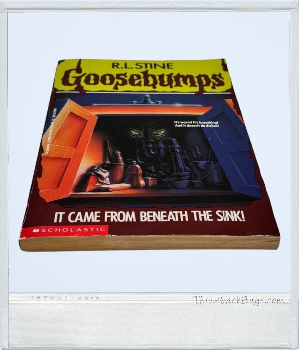 2003 - Scholastic's Goosebumps: It Came From Beneath the Sink! by R.L. Stine - Books - ThrowbackBuys - ThrowbackBuys