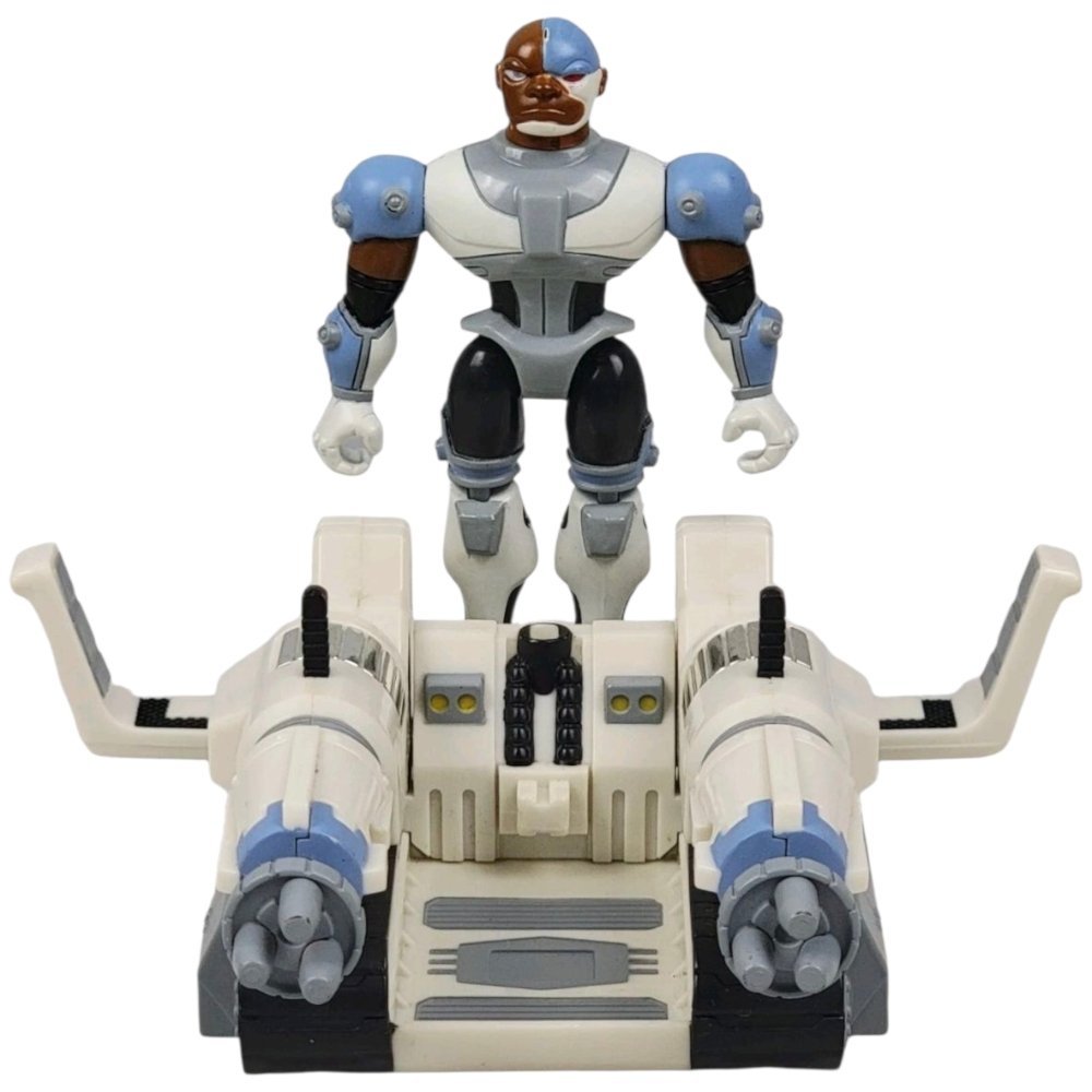 2003 - Teen Titans Go Cyborg Blendride 12343 - Bandai - Action Figures & Collectibles - ThrowbackBuys - A N E 1 Stop Shop