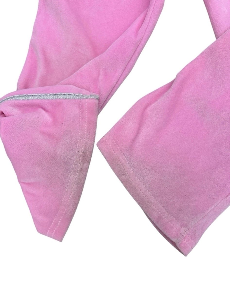 2003 - Y2K Barbie Avenue Girls 6x Tracksuit Pink Velour - Outfit Sets - ThrowbackBuys - Abunnysvintageco