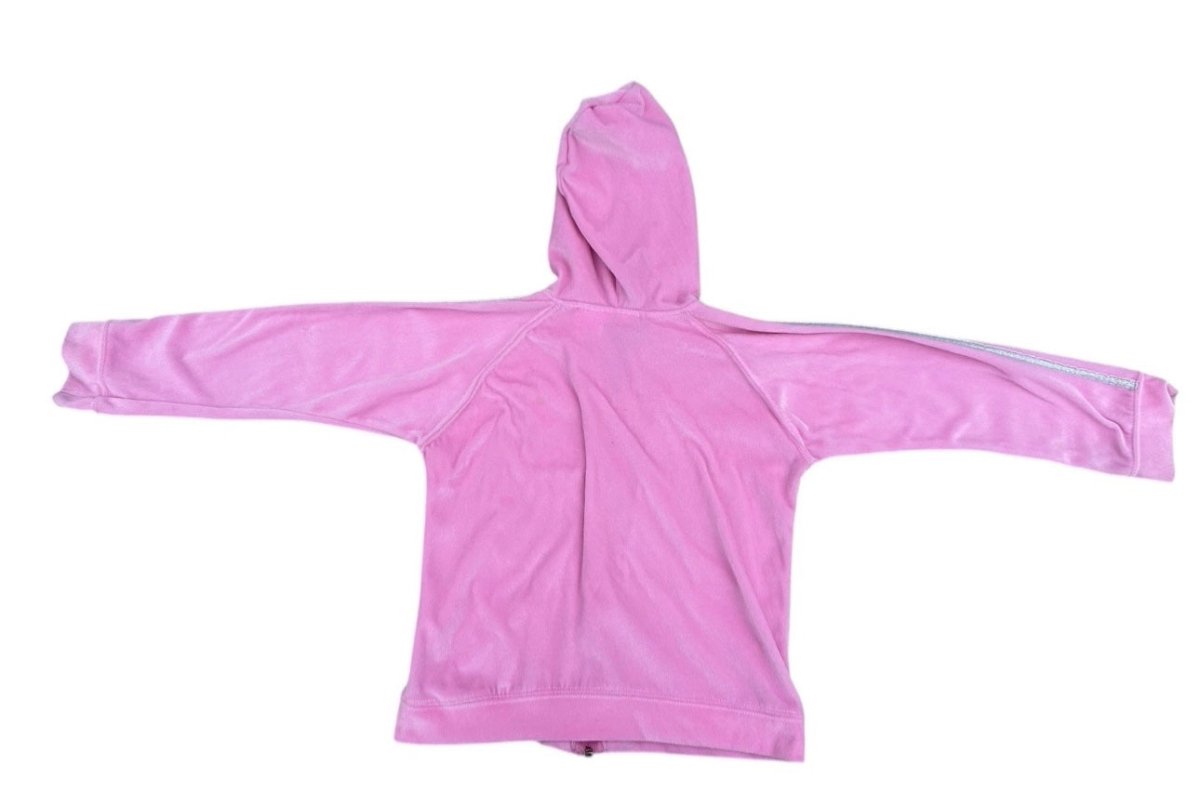 2003 - Y2K Barbie Avenue Girls 6x Tracksuit Pink Velour - Outfit Sets - ThrowbackBuys - Abunnysvintageco